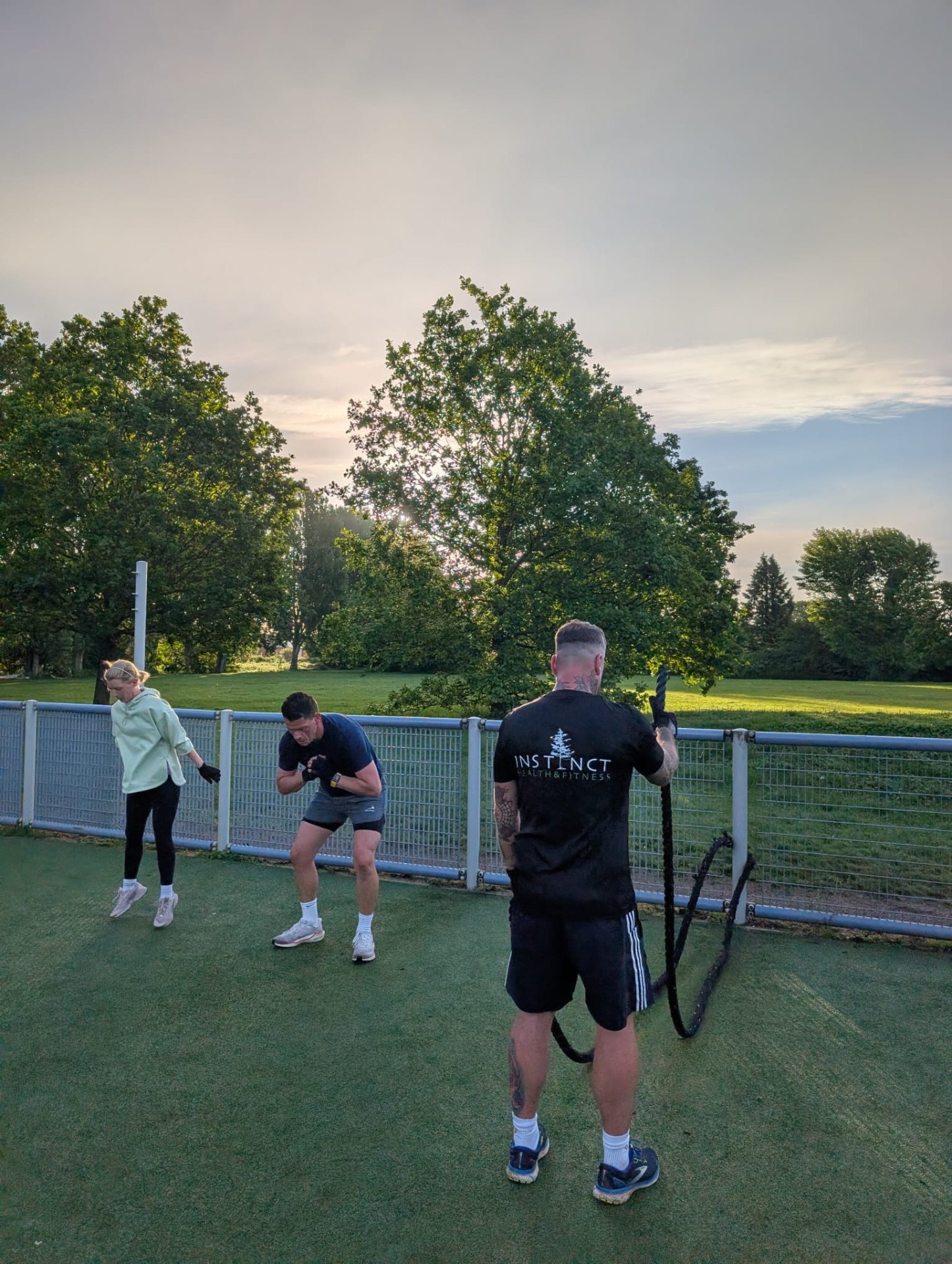 Instinct training session