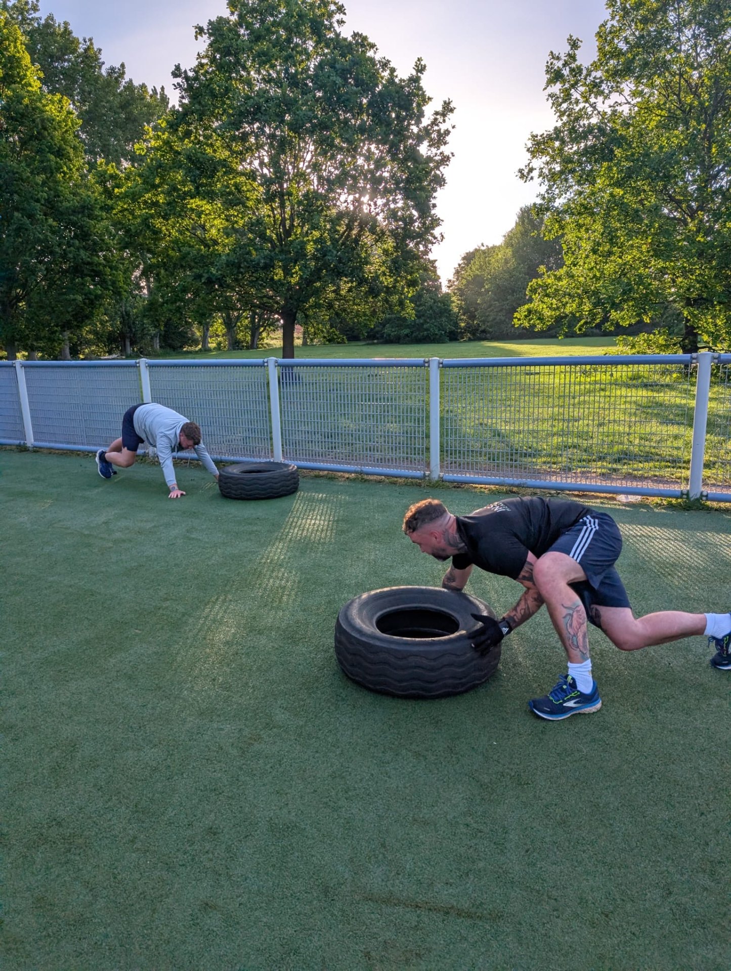 Instinct training session